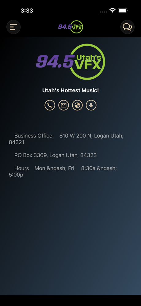 Utah's VFX 94.5 screenshot 3