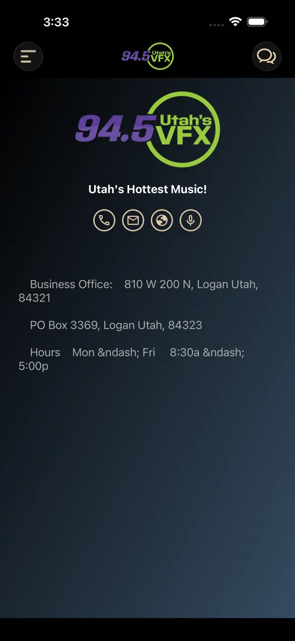 Screenshot #3 pour Utah's VFX 94.5
