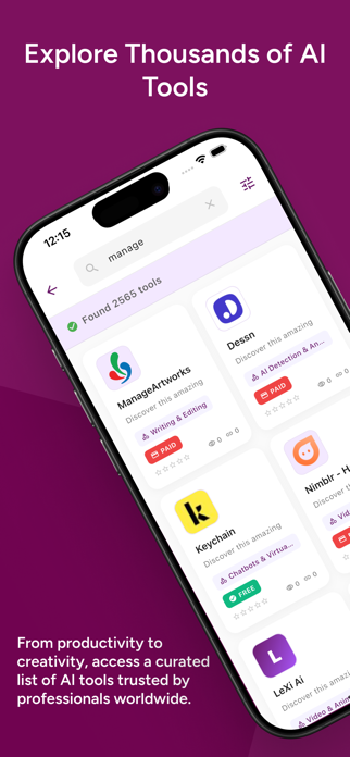 EverythingAITool: Find Agents Screenshot 1 of 5