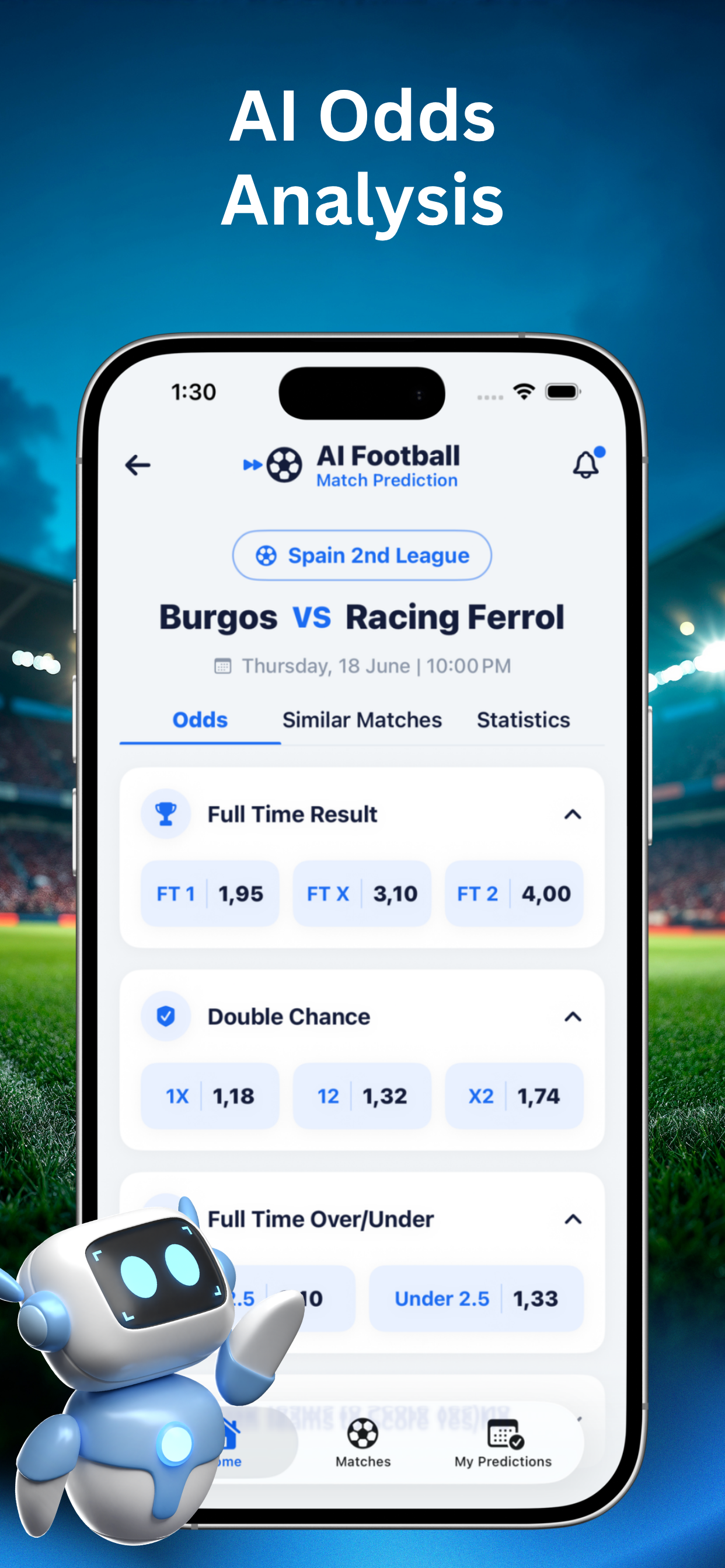 AI Football Match Prediction screenshot 3