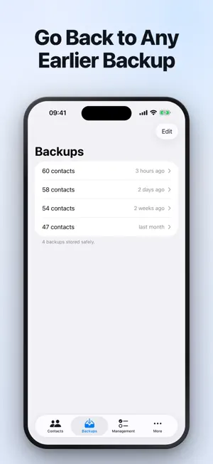 Backup Contacts: Transfer Tool screenshot 2