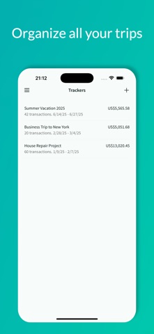 Tripcoin - Travel budget screenshot