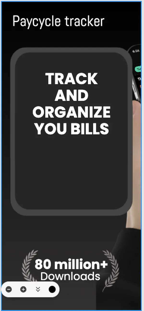 Screenshot #1 pour Paycycle Tracker