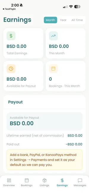 BahamaVista Partner screenshot 2