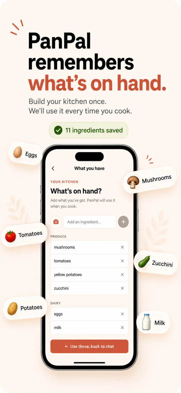 Screenshot #3 pour PanPal: Cooking Assistant