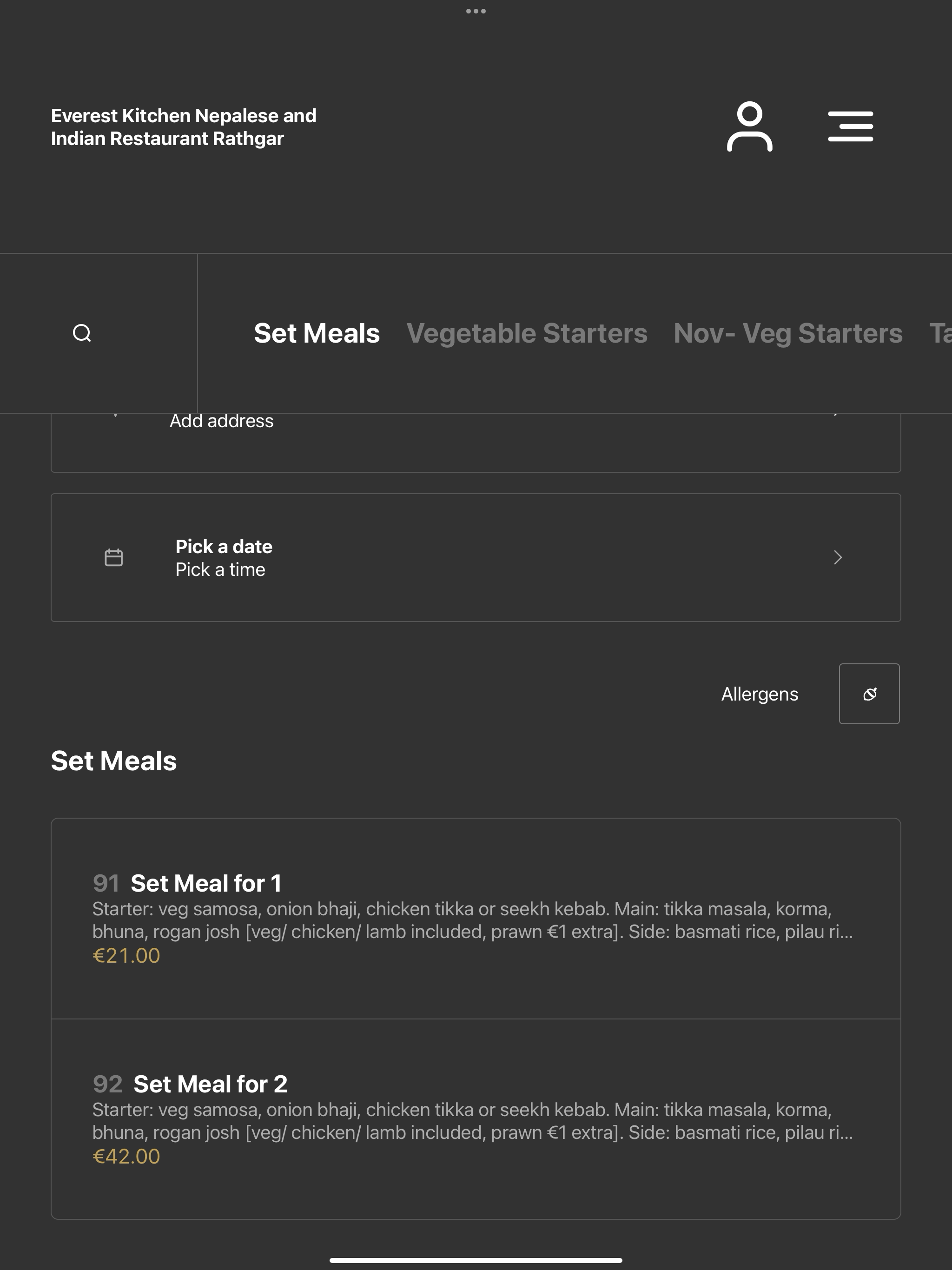 Everest Kitchen Nepalese screenshot 7