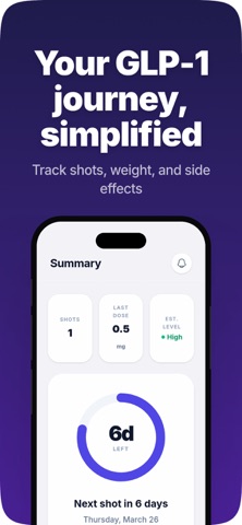 Dosefy: GLP-1 Shot Tracker screenshot