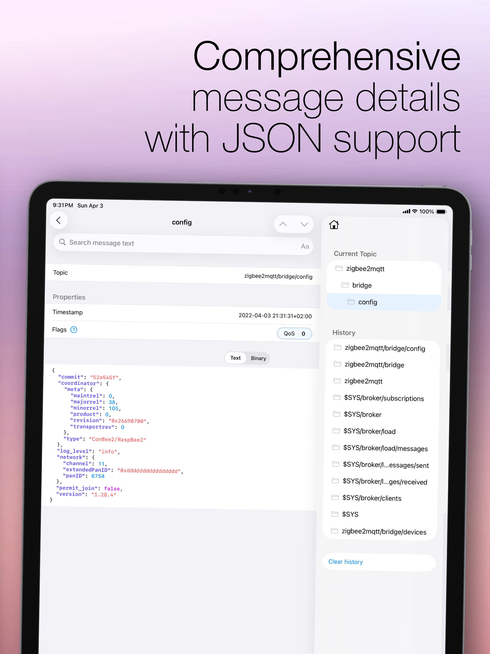 MQTT Loupe Pro screenshot 11