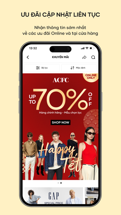 ACFC - Online Fashion Shopping Screenshot