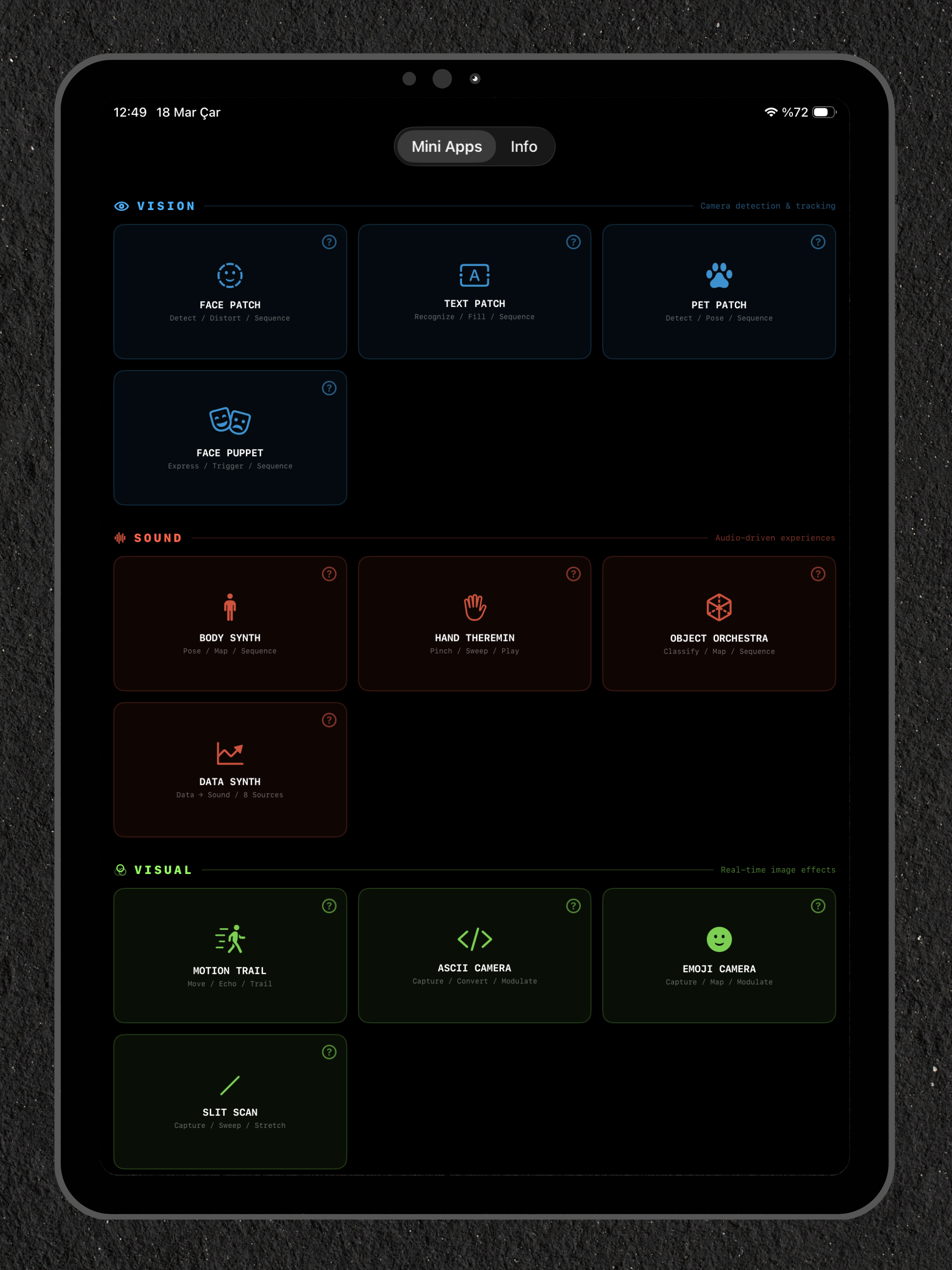 Patchd - Audio Visual Camera