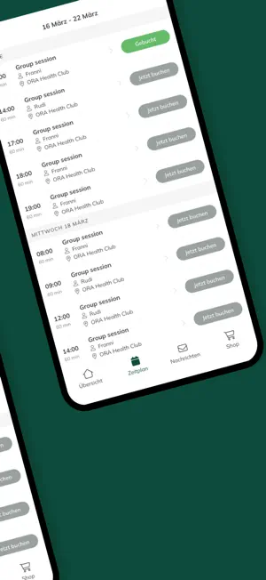Ora Health Club screenshot 2