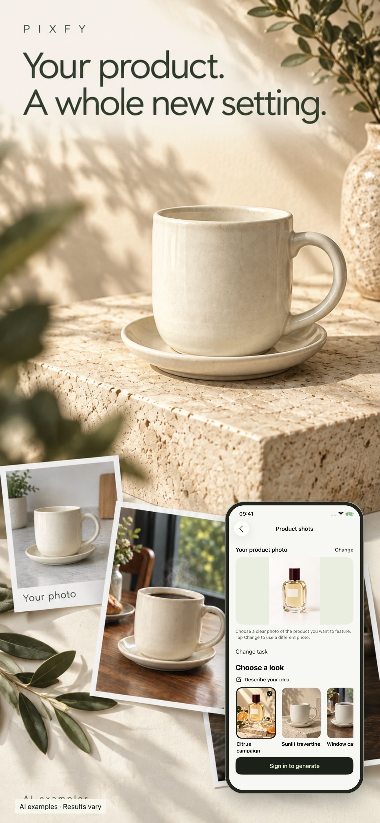 Screenshot 2 of Pixfy: AI Photo Editor