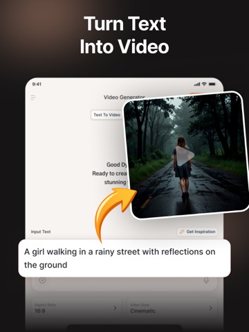 AI Video Generator - Video iPad screenshot