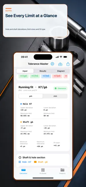 Tolerance Master screenshot 1