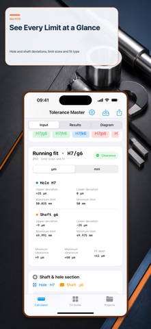 Tolerance Master Screenshot 1 of 3
