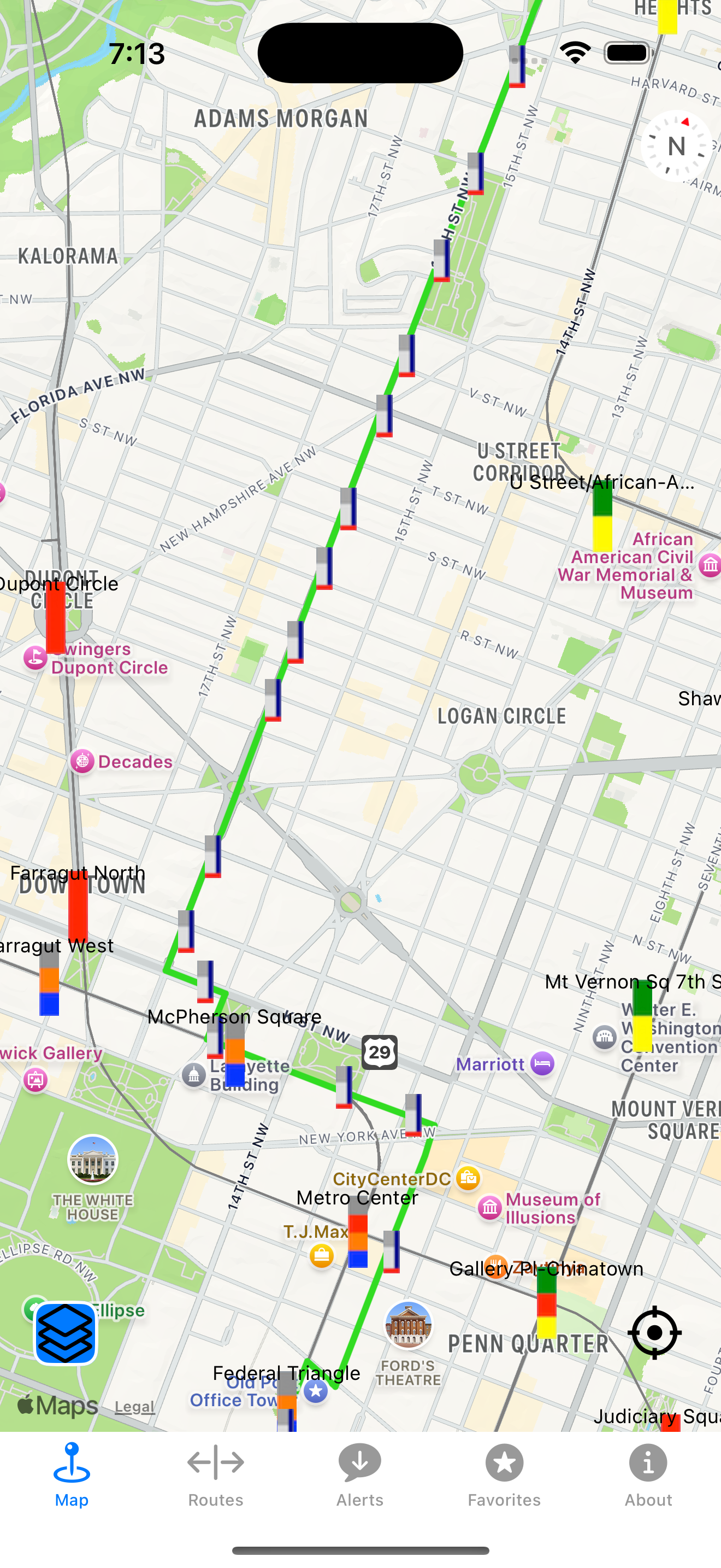 MetroTransit DC screenshot 2