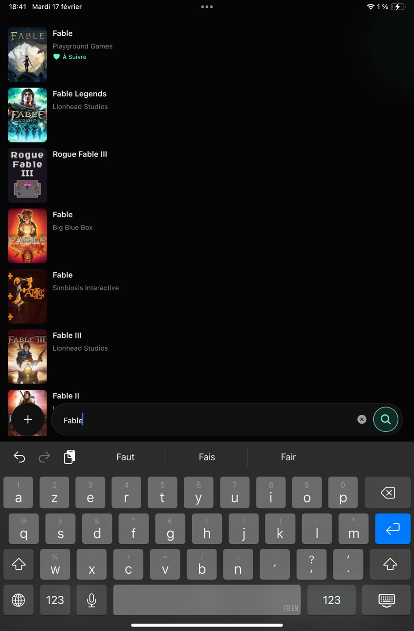 iPad screenshot