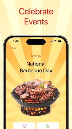 Food Holidays Calendar screenshot 2