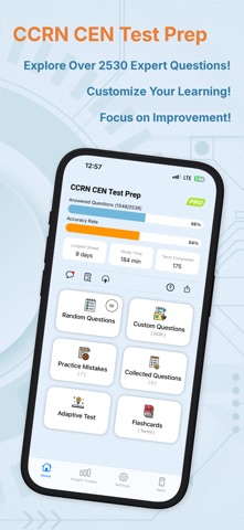 CCRN CEN Test Prep 2024 Screenshot 1 of 6