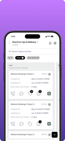 Simple Business System iPhone screenshot