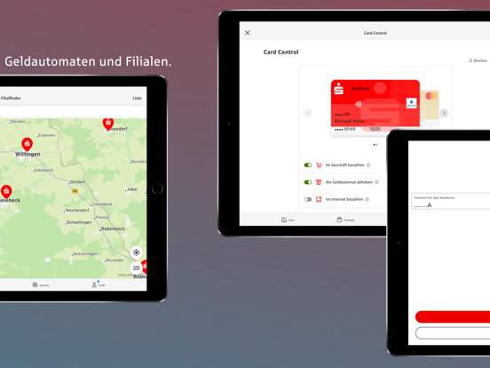 Sparkasse  Ihre mobile Filiale iPad app afbeelding 4