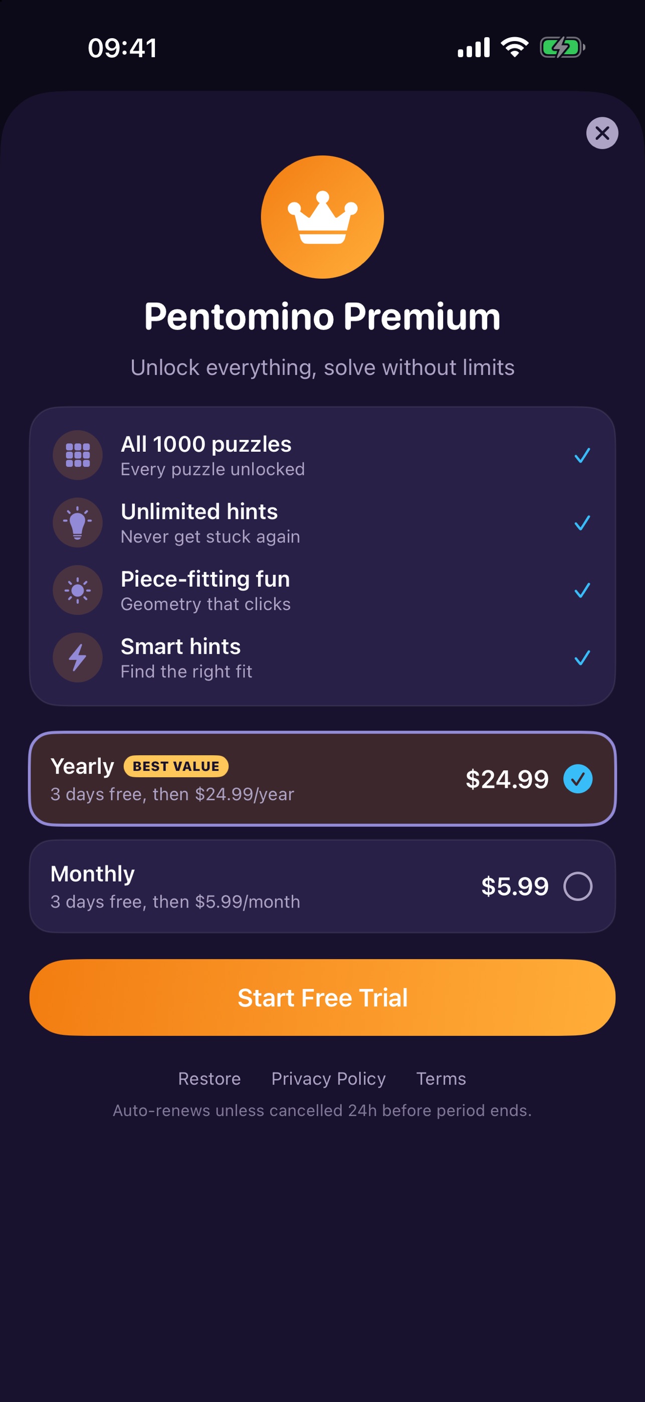 Screenshot 5 of Pentomino: Block Fit
