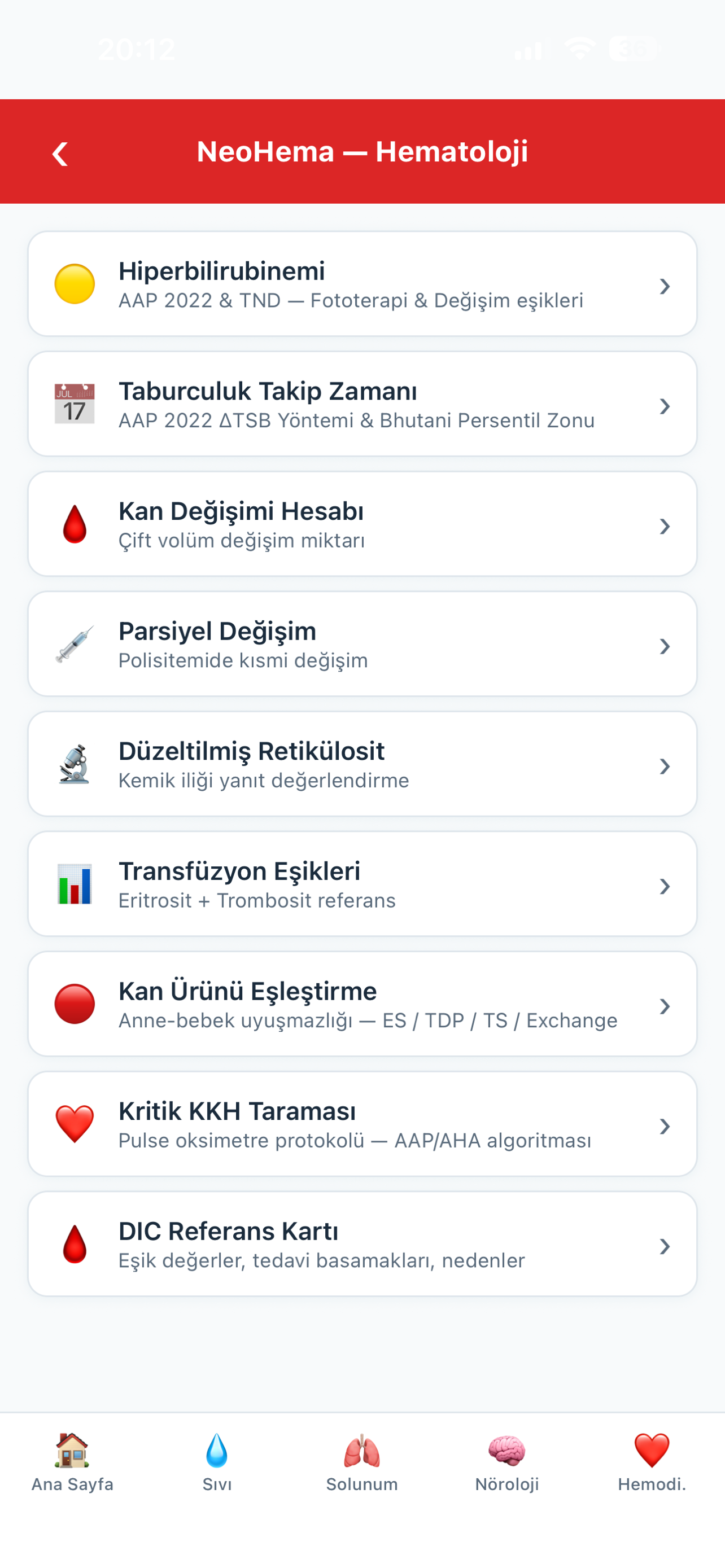 NeoNatologyApp screenshot 4