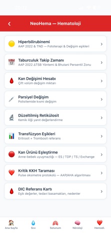 NeoNatologyApp Screenshot 3 of 10