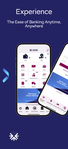 QNB Egypt Mobile Banking Screenshot 1 of 7