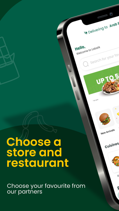 Labaiik: Food, Grocery & more Screenshot