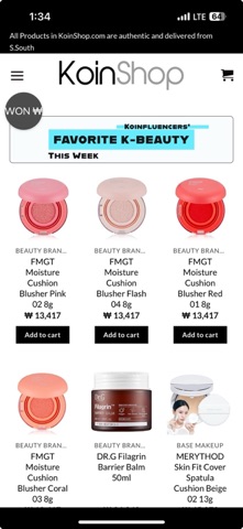 KoinShop screenshot