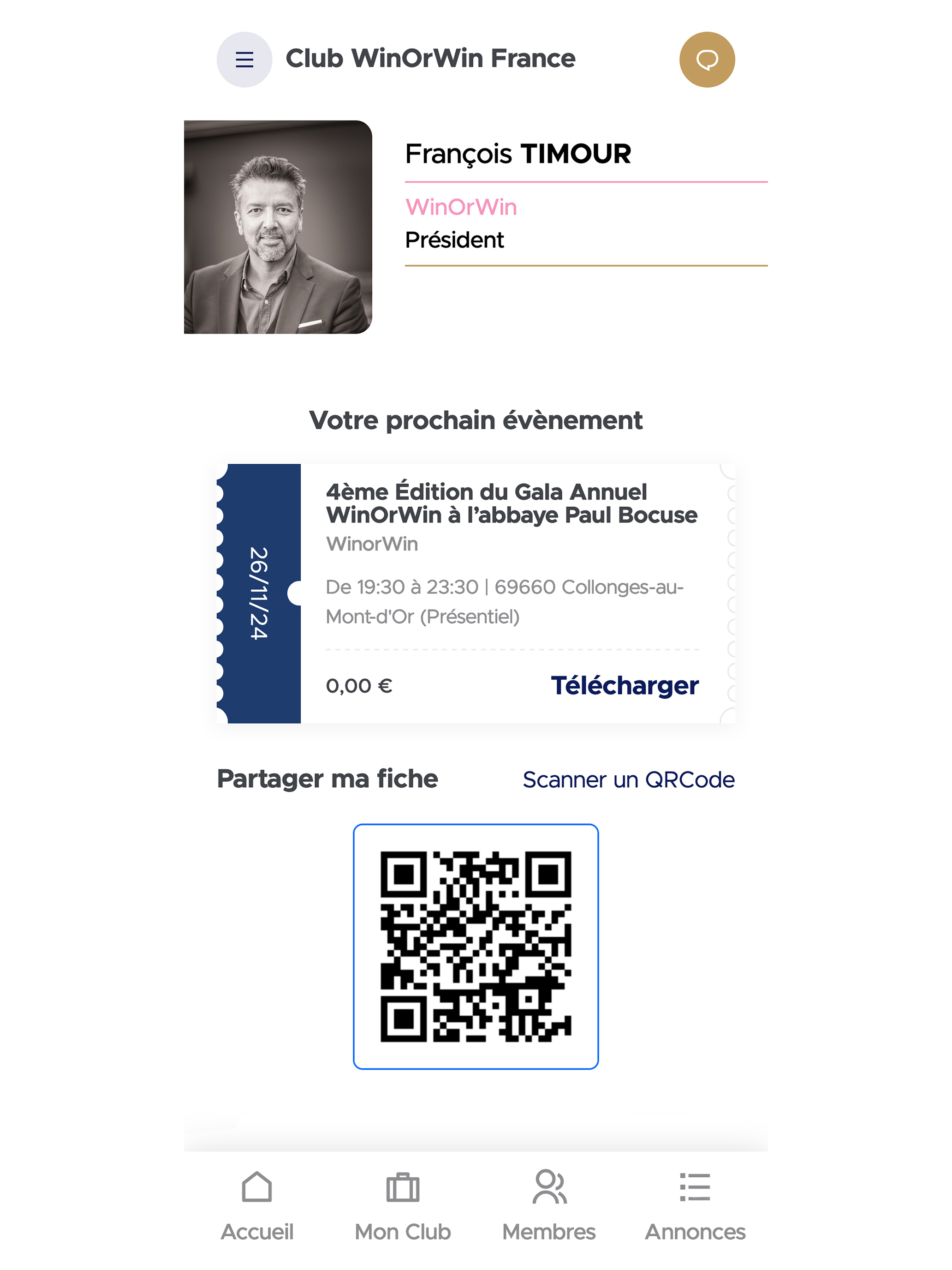 WinOrWin - Club d'affaires