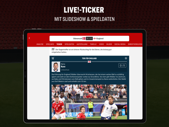 Screenshot #5 pour kicker Fußball News