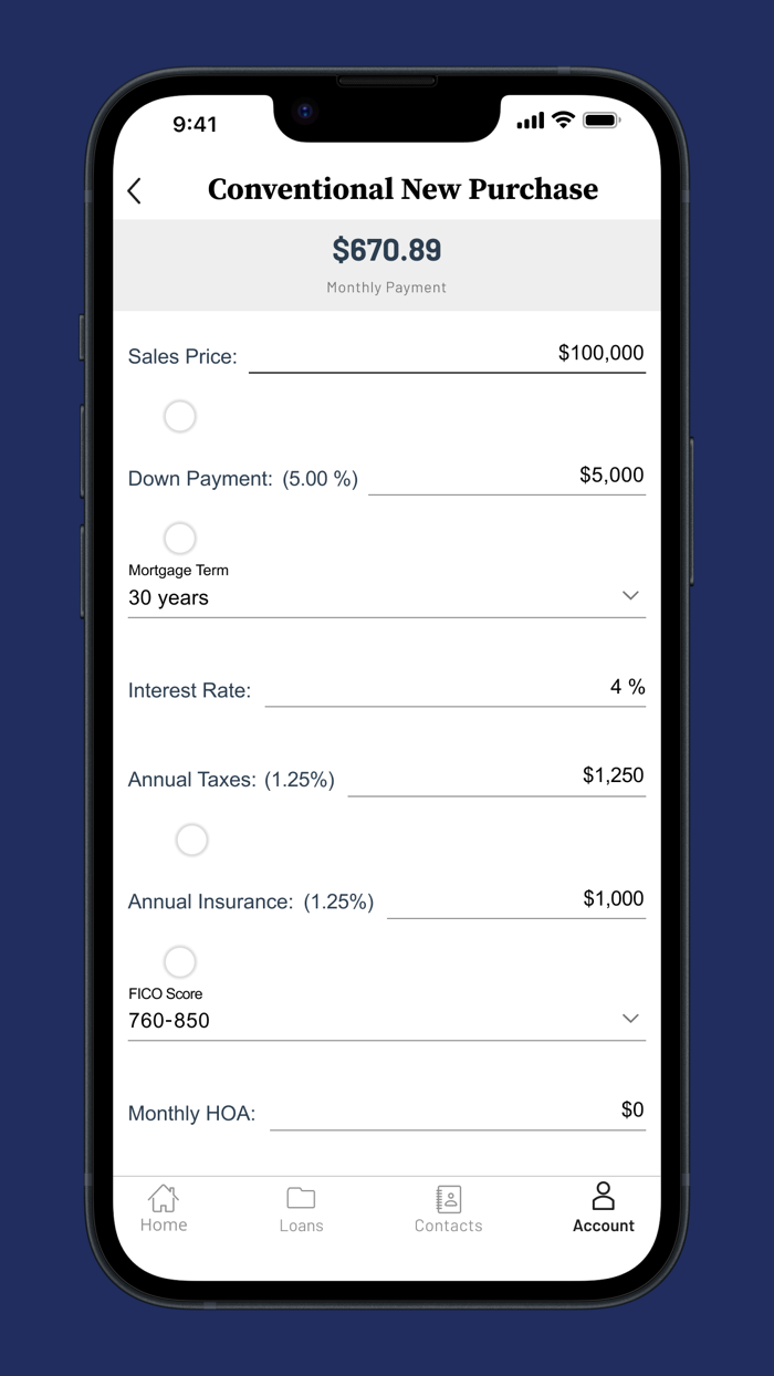 Hancock Mortgage App