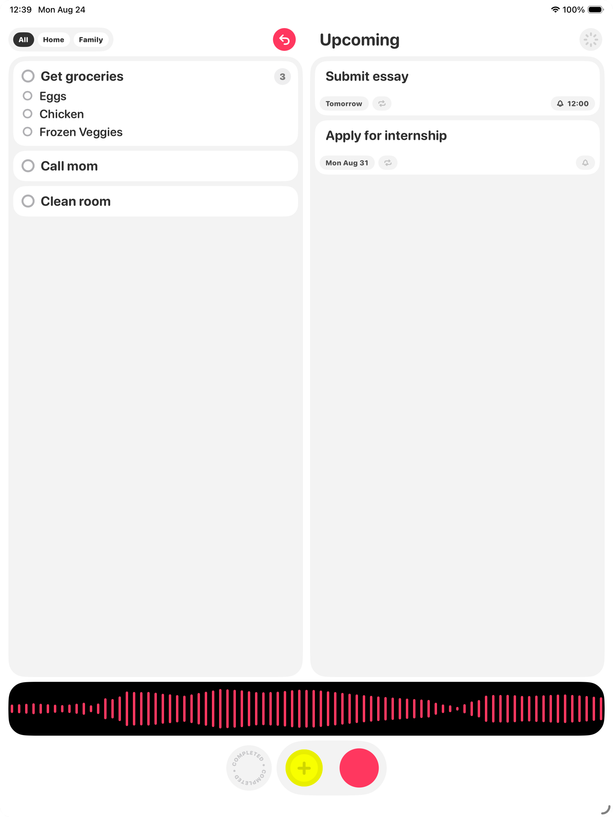Stupido: Voice To-Dos screenshot 9