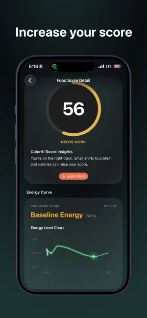 CalorAI: AI Calorie Tracker iPhone screenshot 6