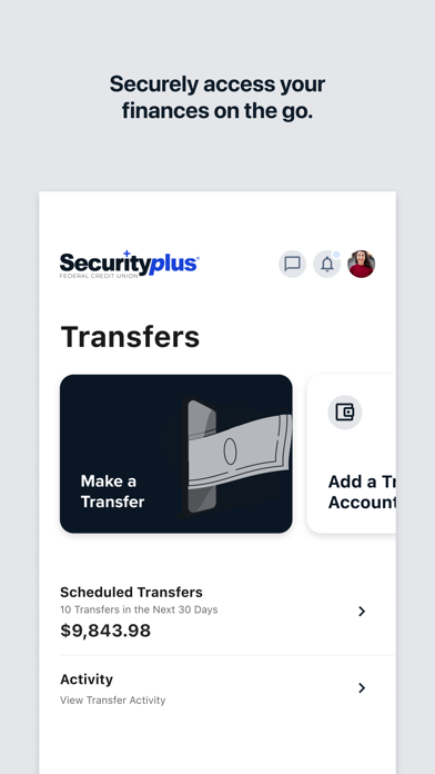Securityplus FCU Mobile Screenshot