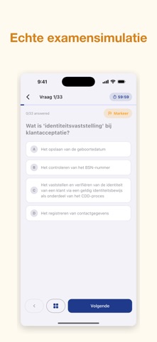 Wft Basis Oefenexamen iPhone screenshot
