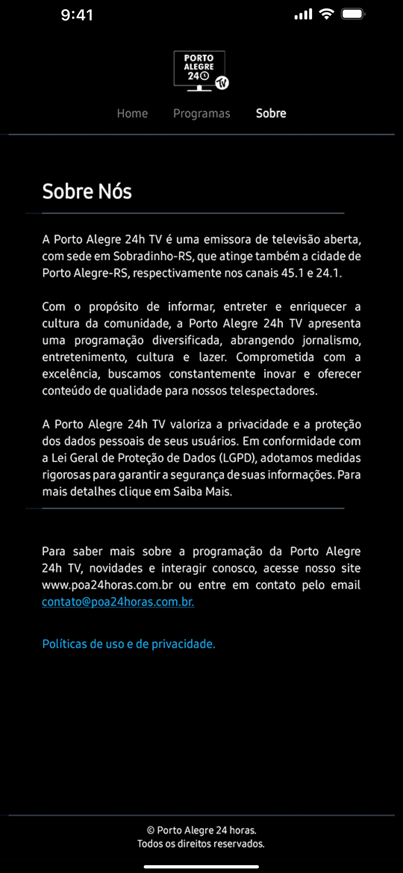 Porto Alegre 24h TV