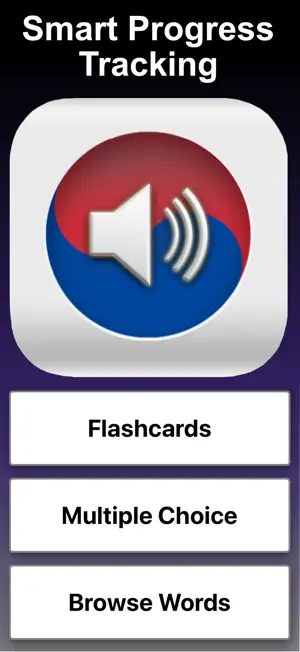 Learn Korean Words Flashcards screenshot 1