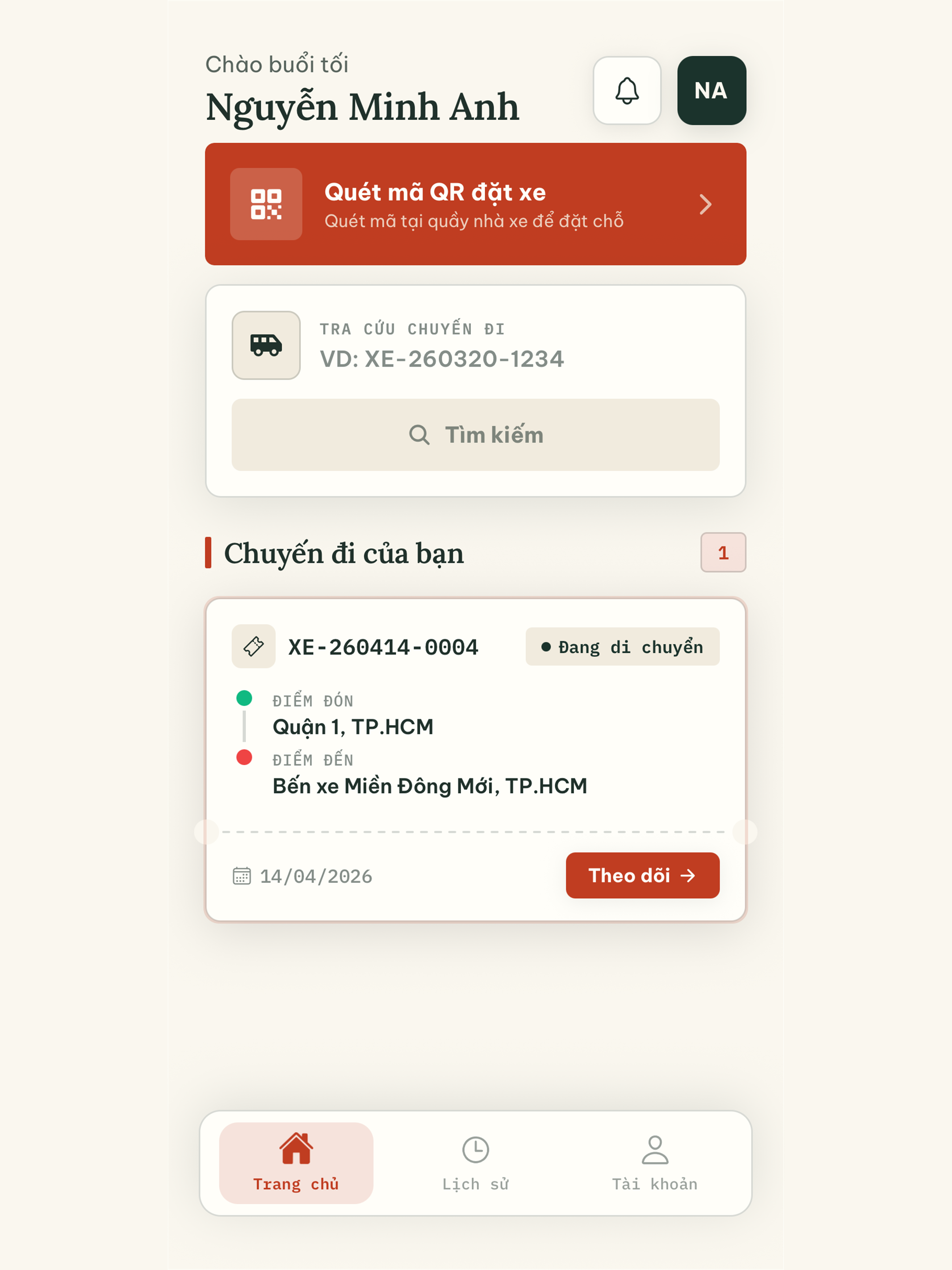 Sổ Chuyến - Đặt vé & nhà xe screenshot 19