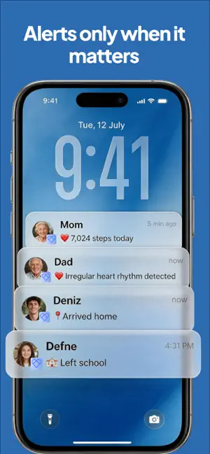 SafeSense: Family Health & GPS screenshot 3