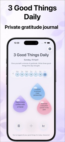3 Good Things Daily screenshot