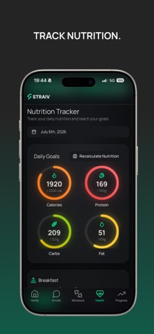 Straiv: Your AI Fitness Coach screenshot