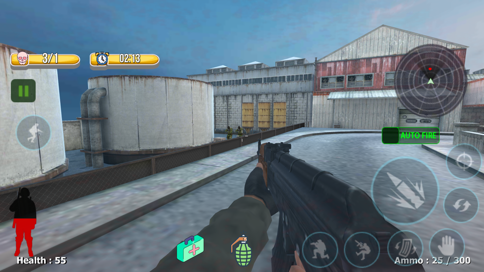 #2. Lone Shooter-Kill Chasing Army (iOS) 来自: Atif Mumtaz