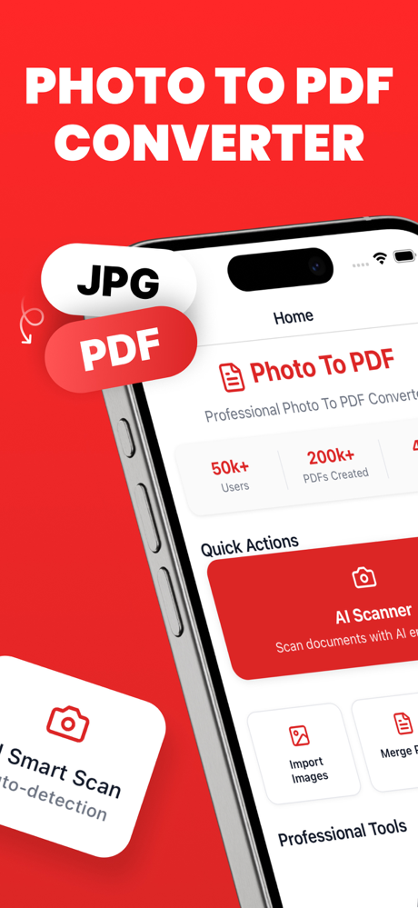 Photo to PDF - Scanner & Maker screenshot 2