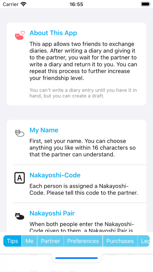 #2. nakayoshi (iOS) 由: Shinichi SUGIURA