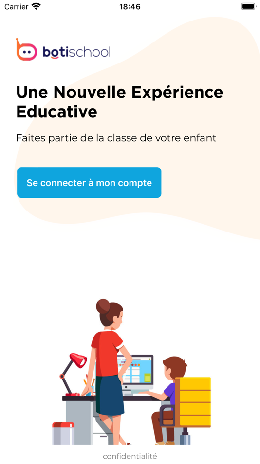 #1. Groupe scolaire Al Manbae (iOS) By: BOTI EDUCATION