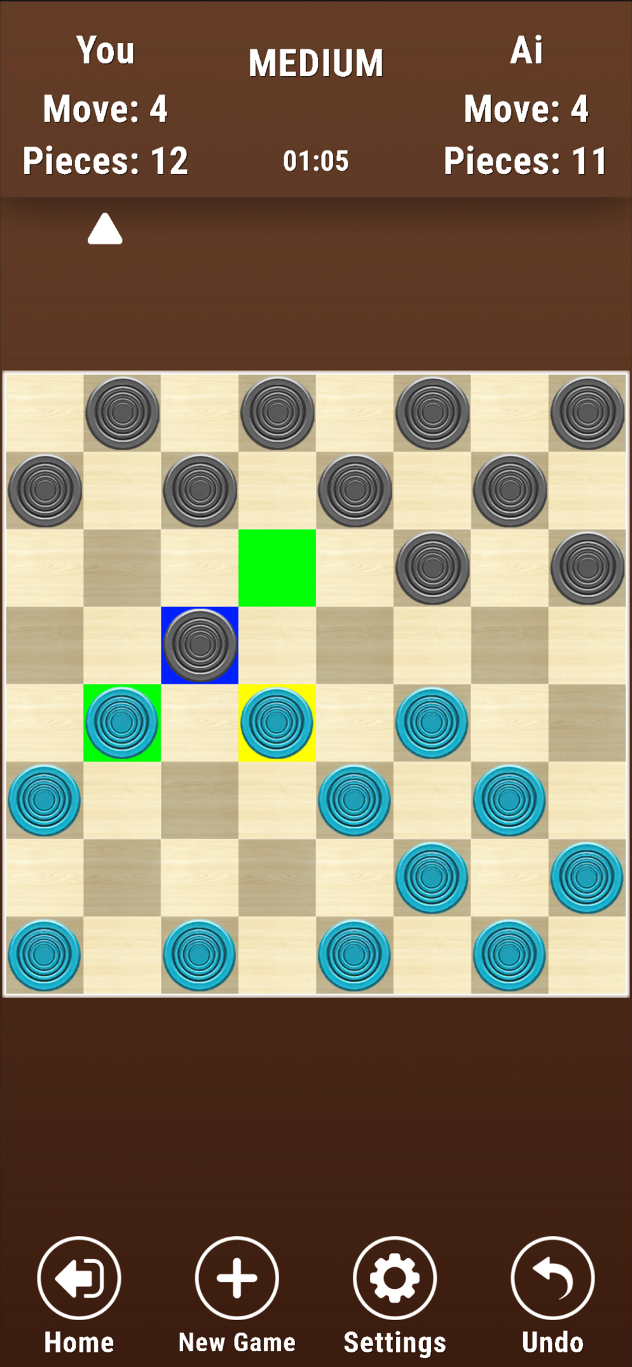 Checkers - Classic Board Game screenshot 3