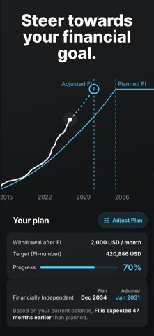 Planfolio - Portfolio Tracker Screenshot 1 of 7